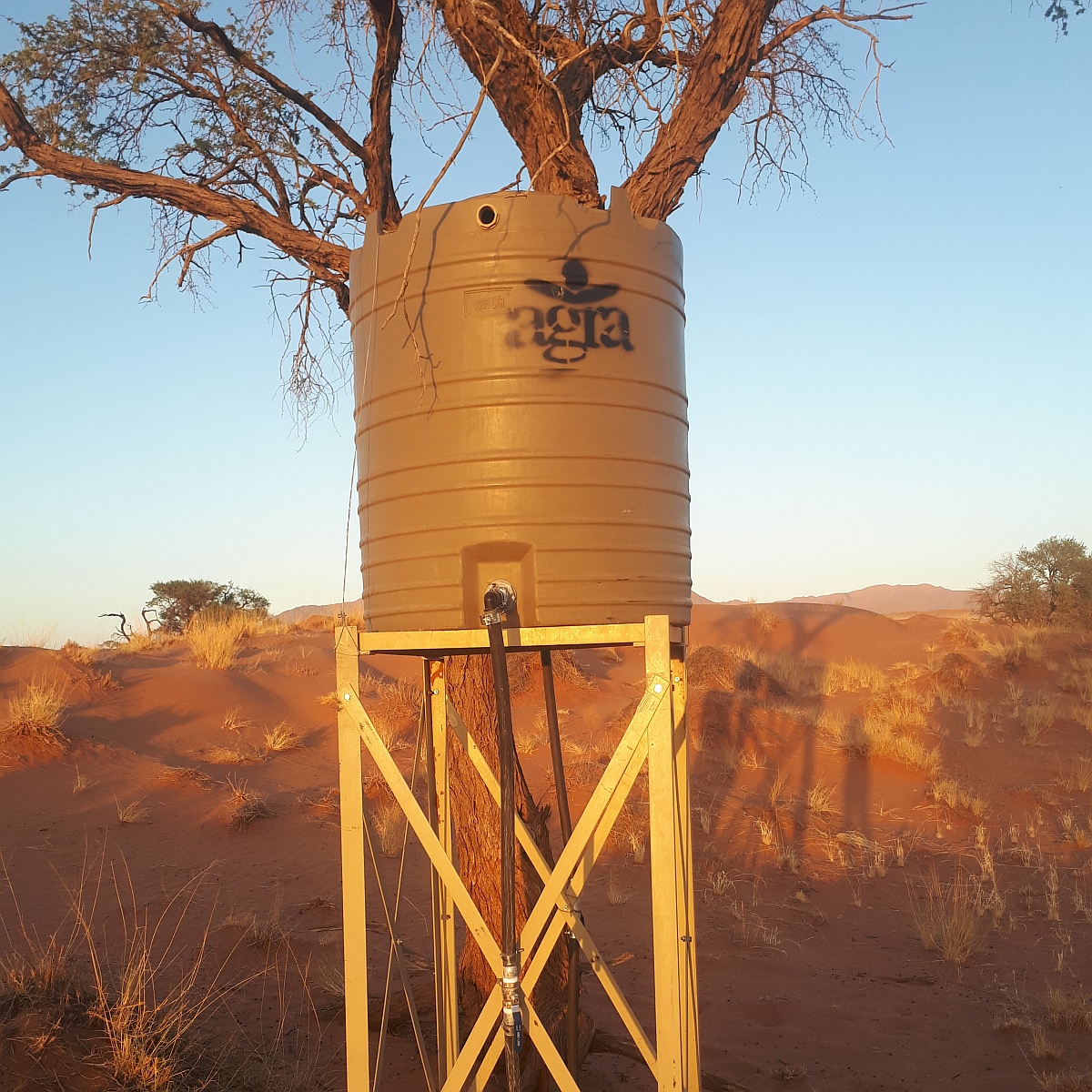 Running water at all campsites