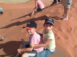 Dune boarding    